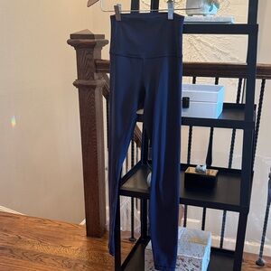 💙 Lululemon Sz 2 Navy High-Waisted Aligne Leggings Cute! XXS